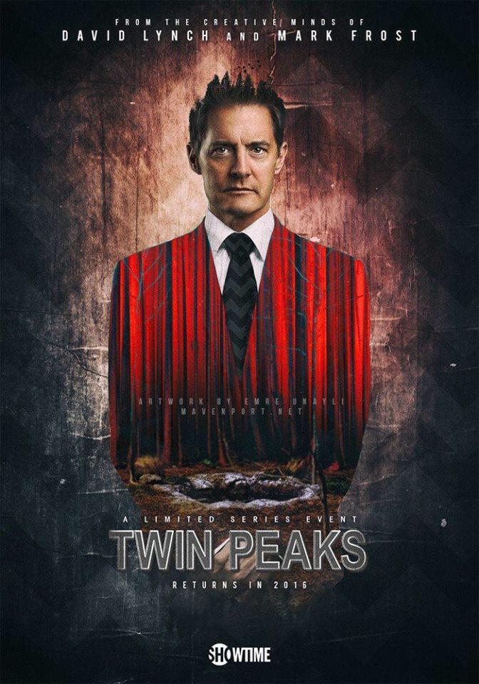 poster temporada 3 twin peaks