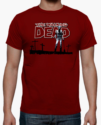 camiseta the walking dead comic portada