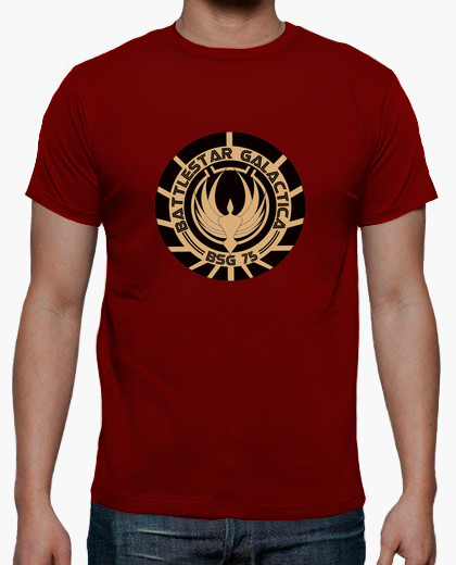 camiseta chico battlestar galactica