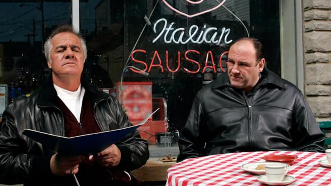 Tony Soprano y Paulie
