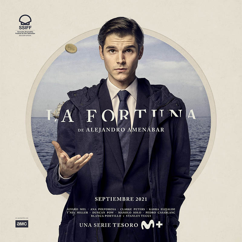 Cartel de La Fortuna serie de Alejandro Amenábar
